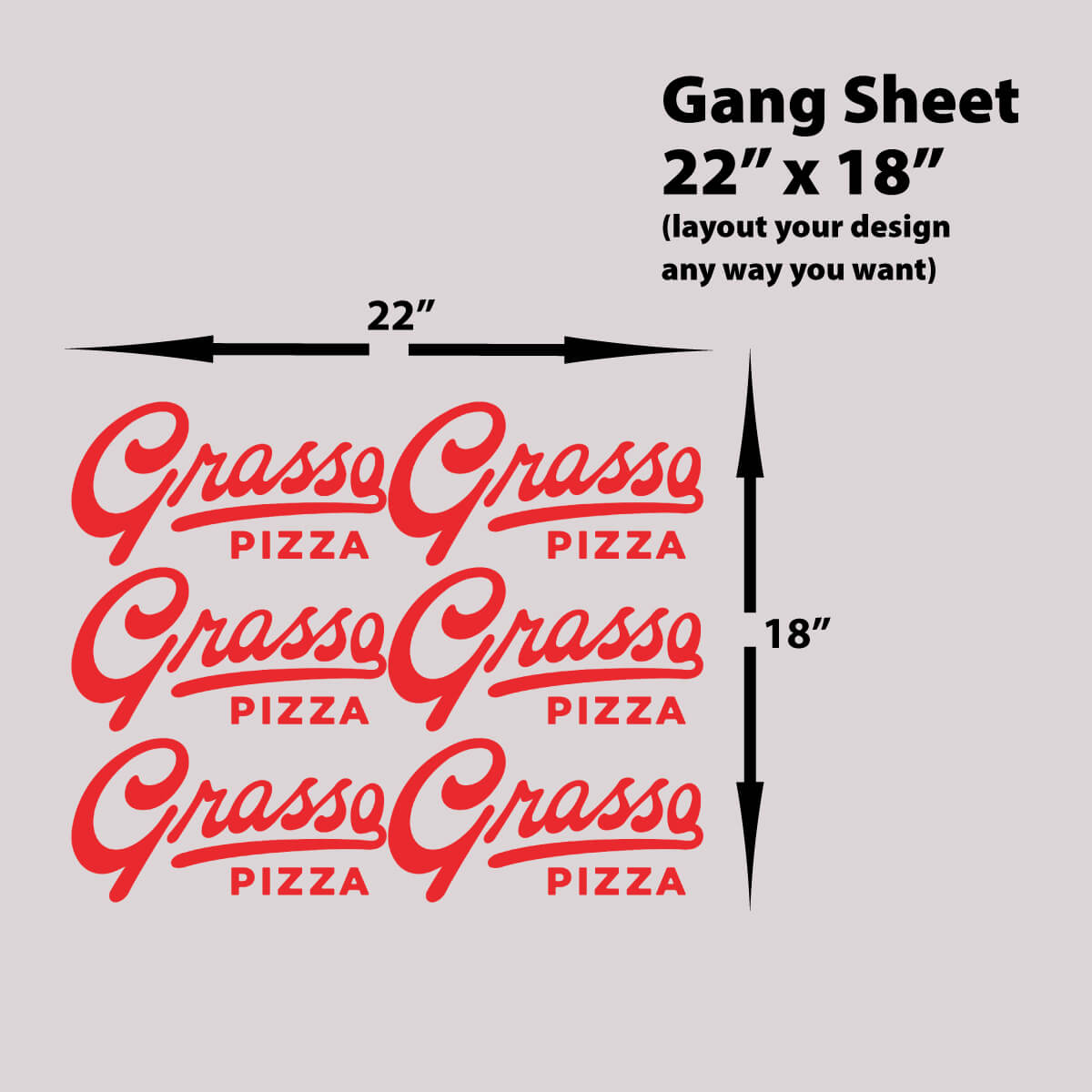 Premium Hot Peel DTF Gang Sheets