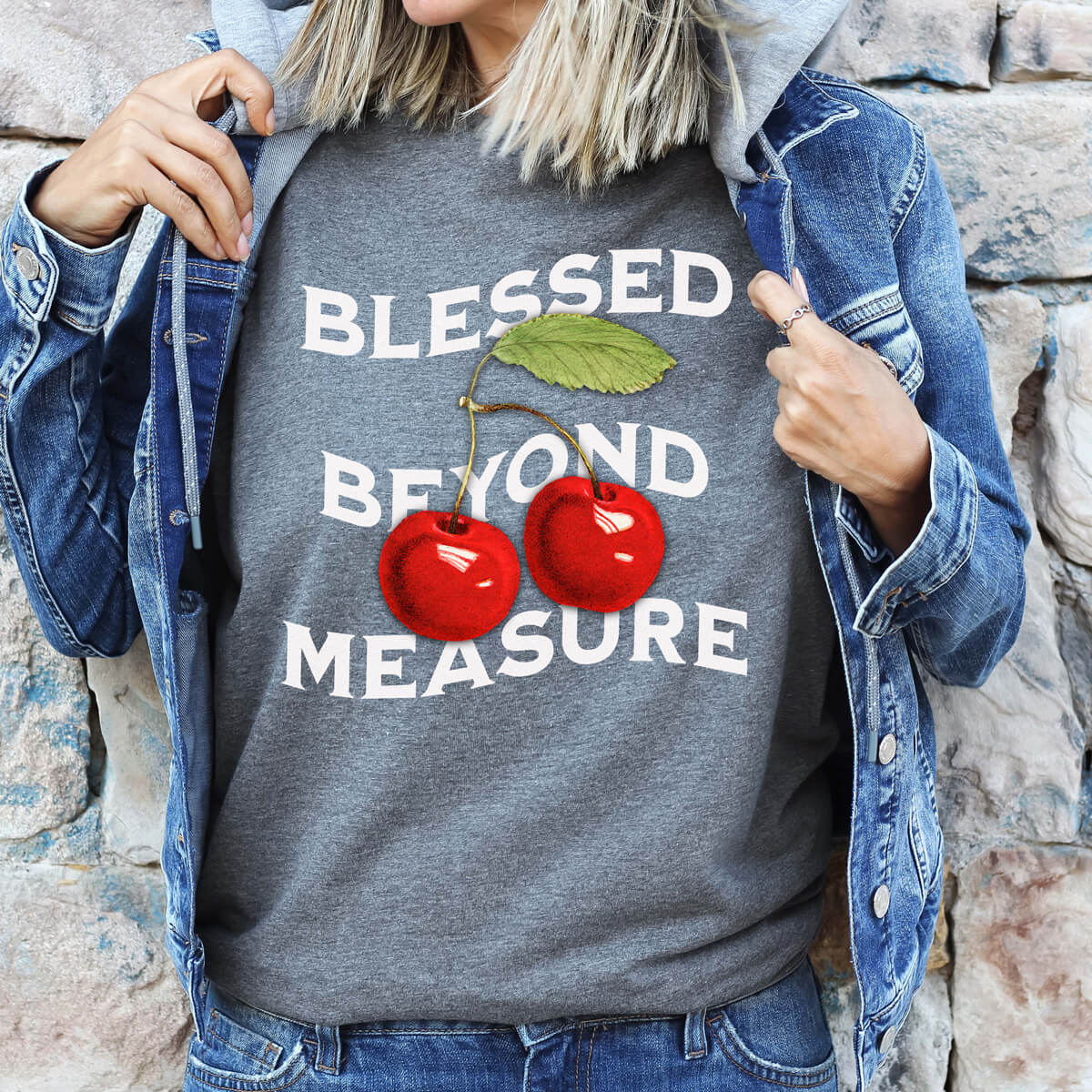 Blessed Beyond Measure - DTF Transfer Ready To Press