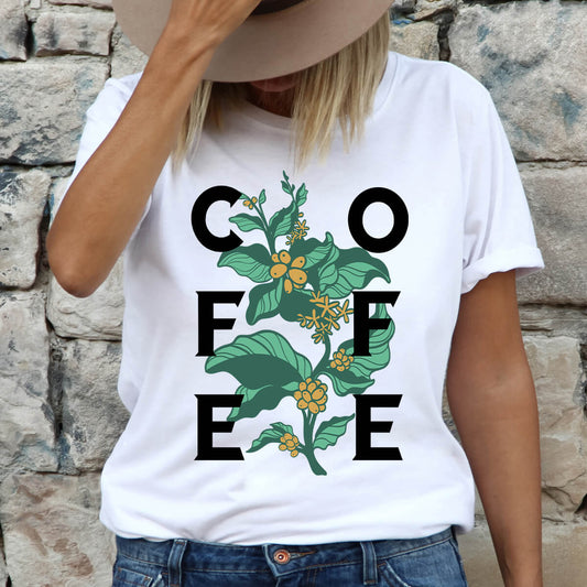 Coffee Plant - DTF Transfer Ready To Press