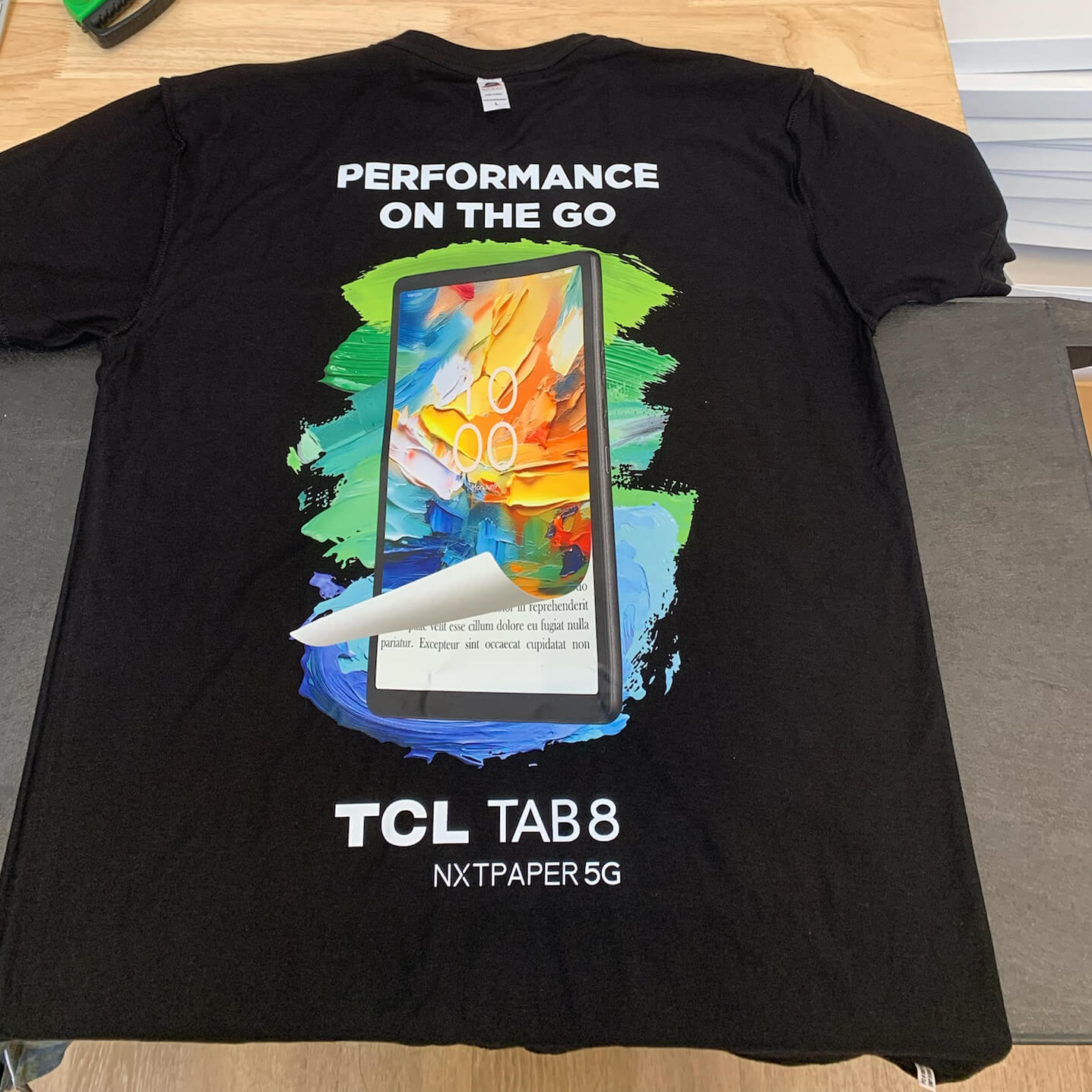 Apparel DTF Pressing