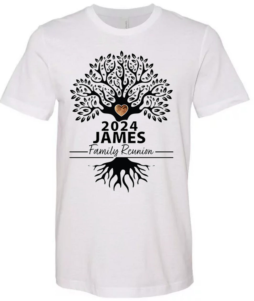James Family Reunion Toddler & Youth T Shirt (Full Service - Print, Press, & Shipped)