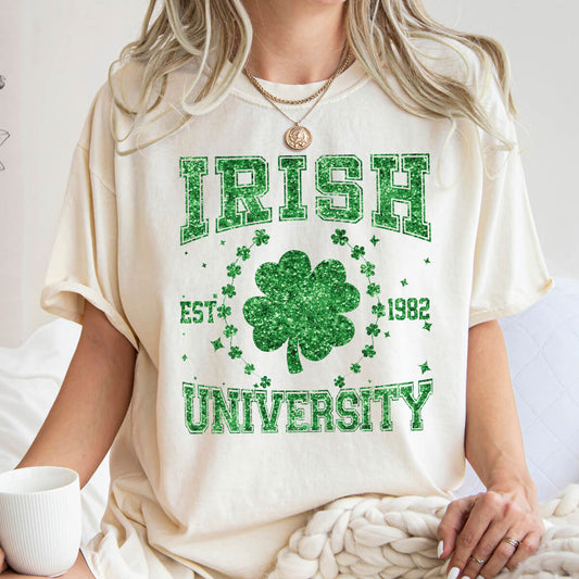 Irish University - DTF Transfer Ready To Press