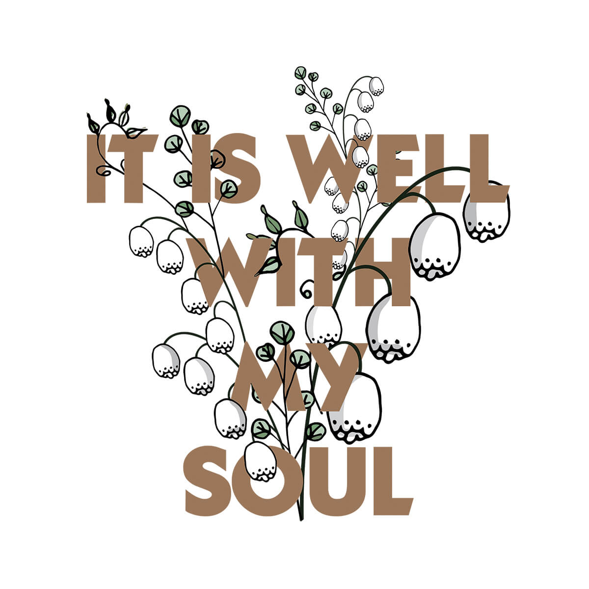 It Is Well With My Soul - DTF Transfer Ready To Press