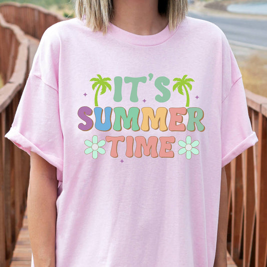 It's Summer Time-DTF Transfer Ready To Press