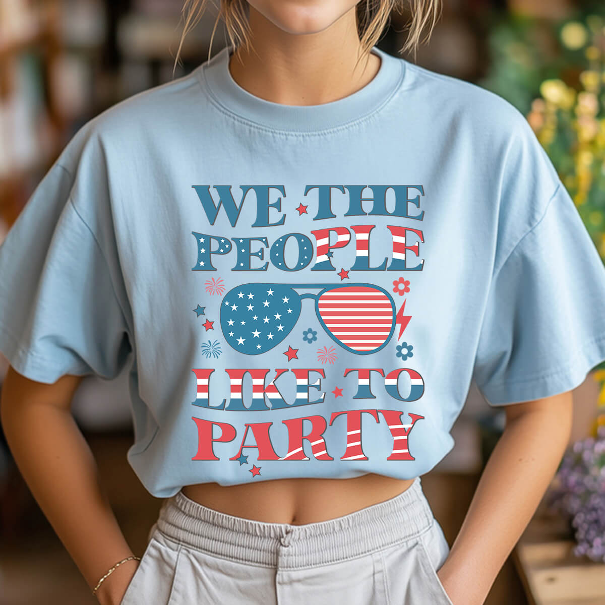 We The People Like To Party - DTF Transfer Ready To Press
