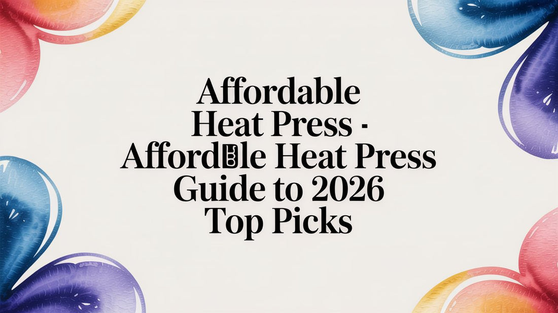 Affordable heat press - affordable heat press guide to 2026 top picks
