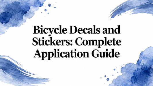 Bicycle Decals and Stickers: Complete Application Guide