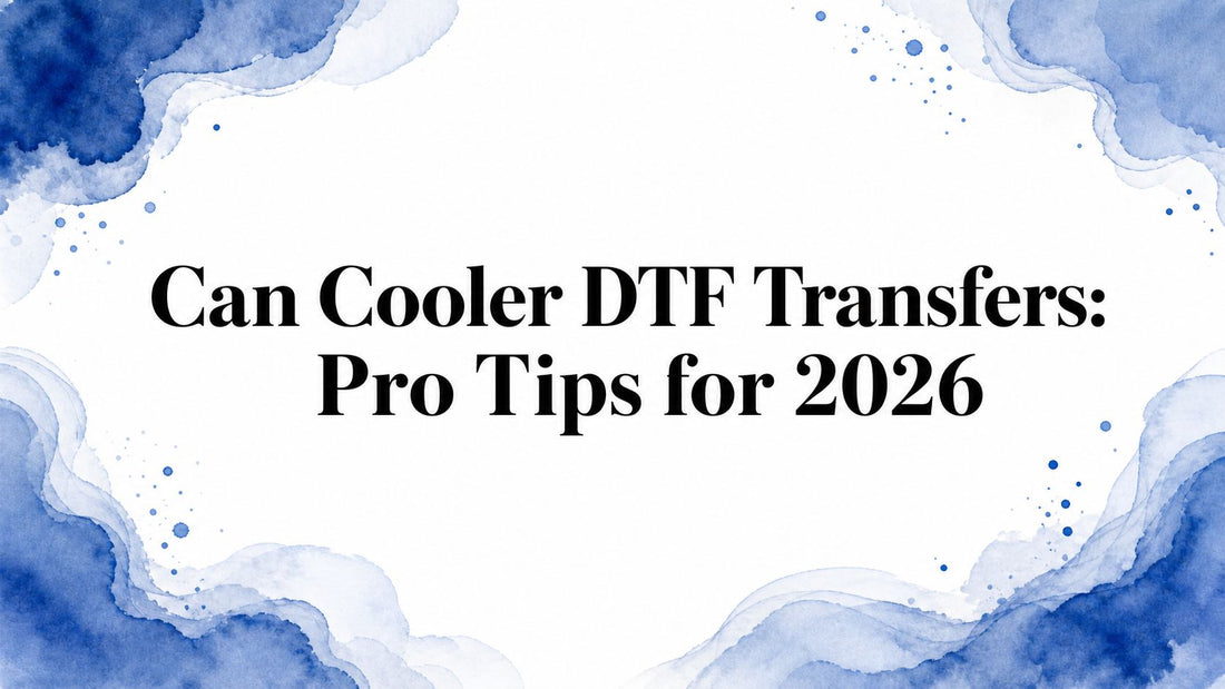 Can Cooler DTF Transfers: Pro Tips for 2026