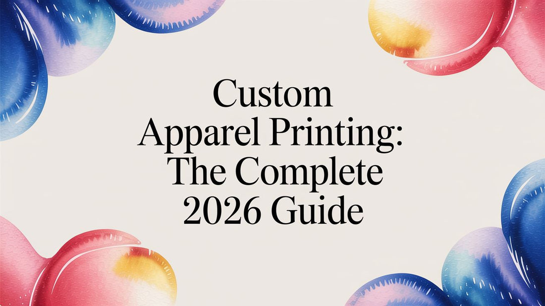 Custom Apparel Printing: The Complete 2026 Guide