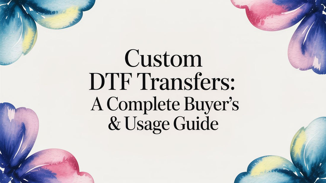 Custom DTF Transfers: A Complete Buyer's & Usage Guide
