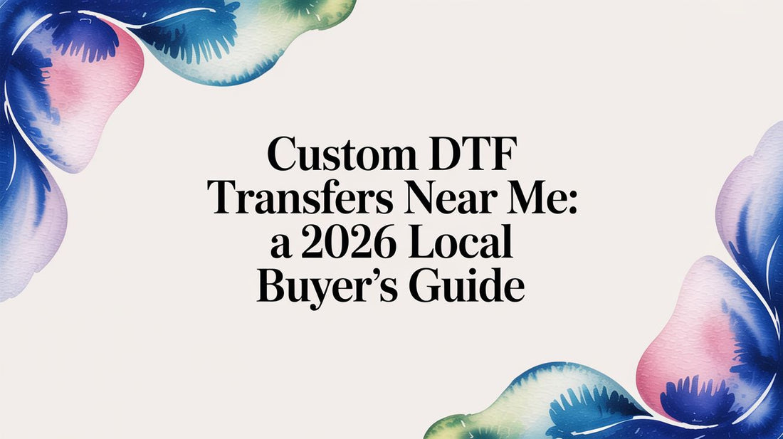 Custom DTF Transfers Near Me: A 2026 Local Buyer's Guide