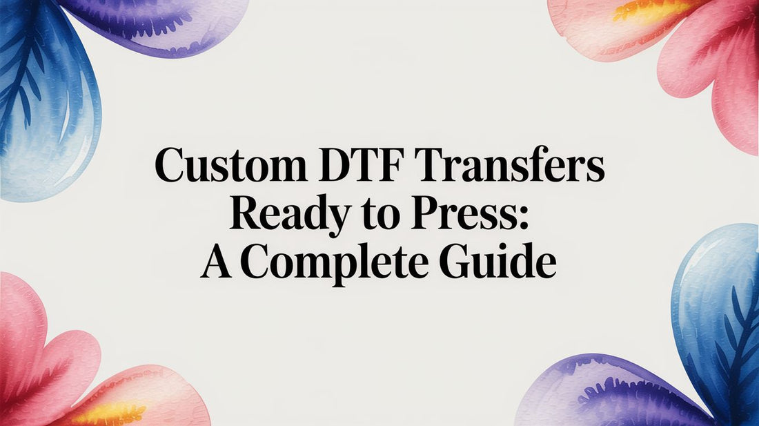 Custom DTF Transfers Ready to Press: A Complete Guide