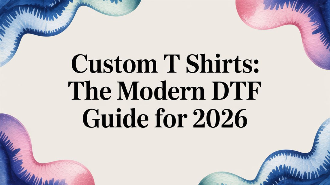 Custom T Shirts: The Modern DTF Guide for 2026
