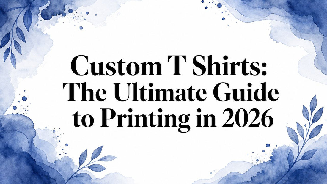 Custom T Shirts: The Ultimate Guide to Printing in 2026