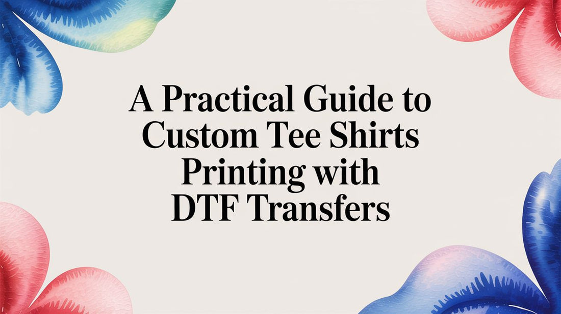 A Practical Guide to Custom Tee Shirts Printing with DTF Transfers