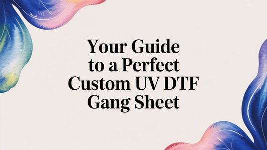 Your Guide to a Perfect Custom UV DTF Gang Sheet