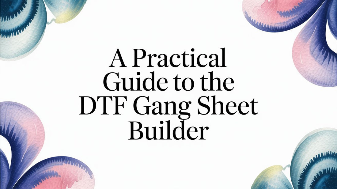 A Practical Guide to the DTF Gang Sheet Builder