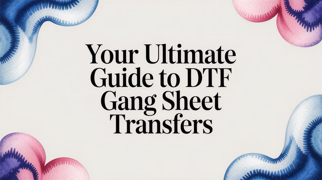 Your Ultimate Guide to DTF Gang Sheet Transfers