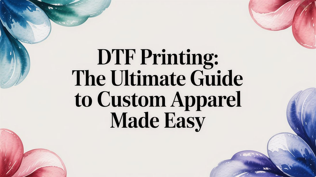 dtf printing: The Ultimate Guide to Custom Apparel Made Easy