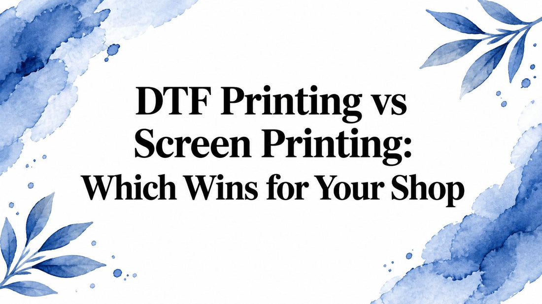 DTF Printing vs Screen Printing: Which Wins for Your Shop