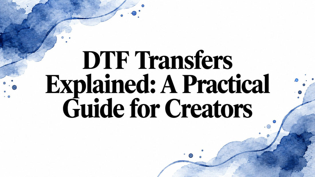 DTF Transfers Explained: A Practical Guide for Creators