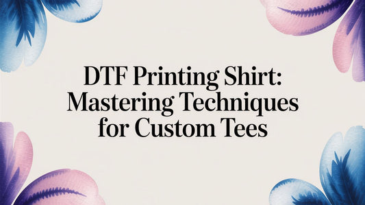 dtf printing shirt: Mastering Techniques for Custom Tees
