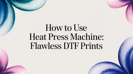 How to Use Heat Press Machine: Flawless DTF Prints