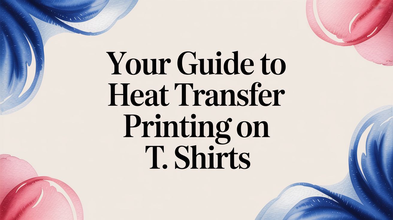 Your Guide to Heat Transfer Printing on T Shirts