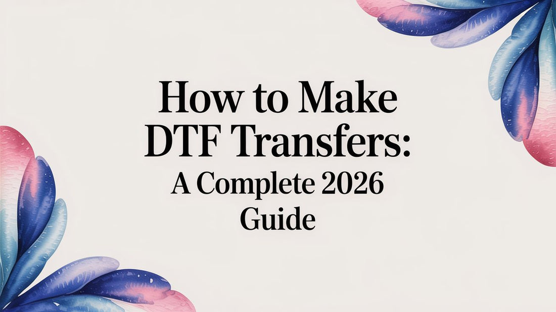 How to Make DTF Transfers: A Complete 2026 Guide
