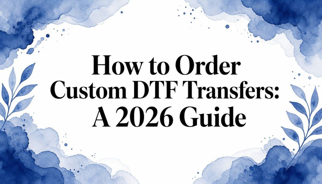 How to Order Custom DTF Transfers: A 2026 Guide