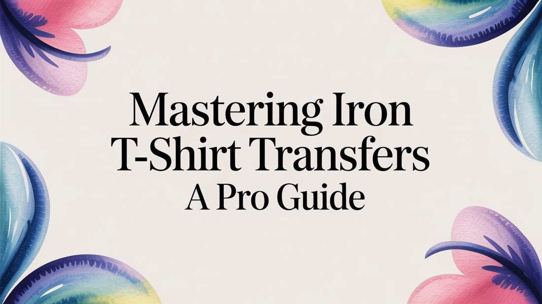 Mastering Iron T-Shirt Transfers: A Pro Guide for 2026