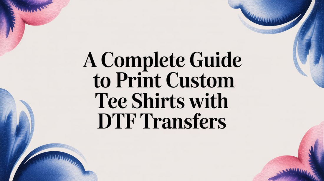 A Complete Guide to Print Custom Tee Shirts With DTF Transfers