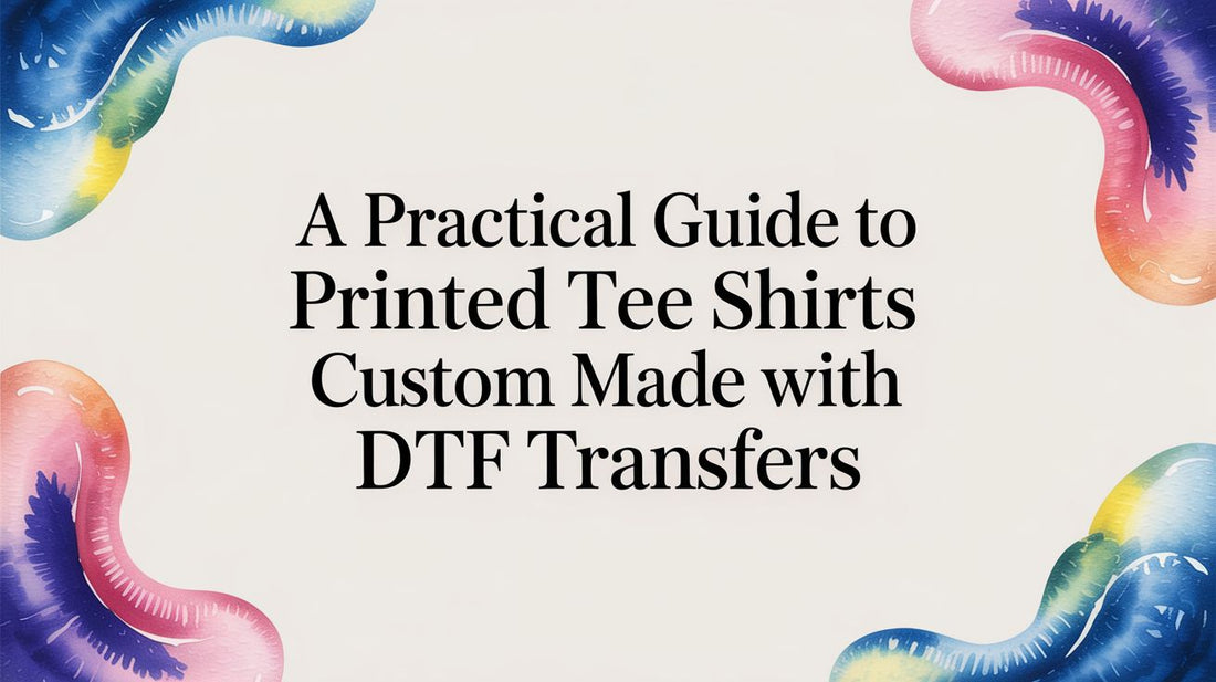 A Practical Guide to Printed Tee Shirts Custom Made with DTF Transfers