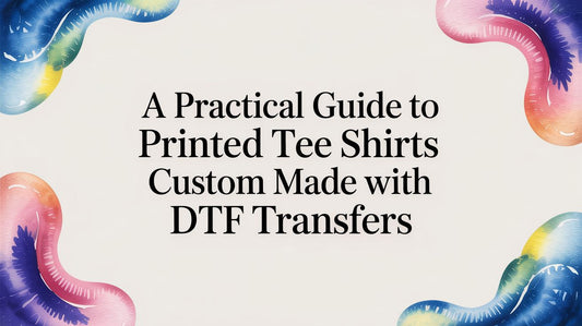 A Practical Guide to Printed Tee Shirts Custom Made with DTF Transfers