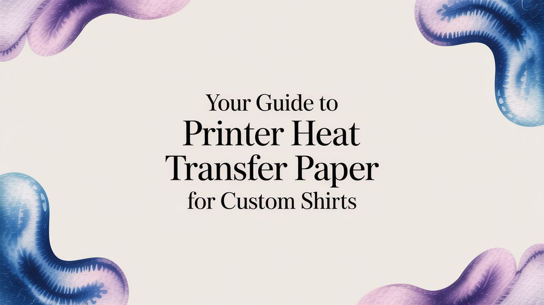 Your Guide to Printer Heat Transfer Paper for Custom Shirts
