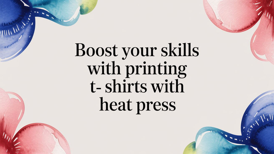 Boost Your Skills with printing t shirts with heat press