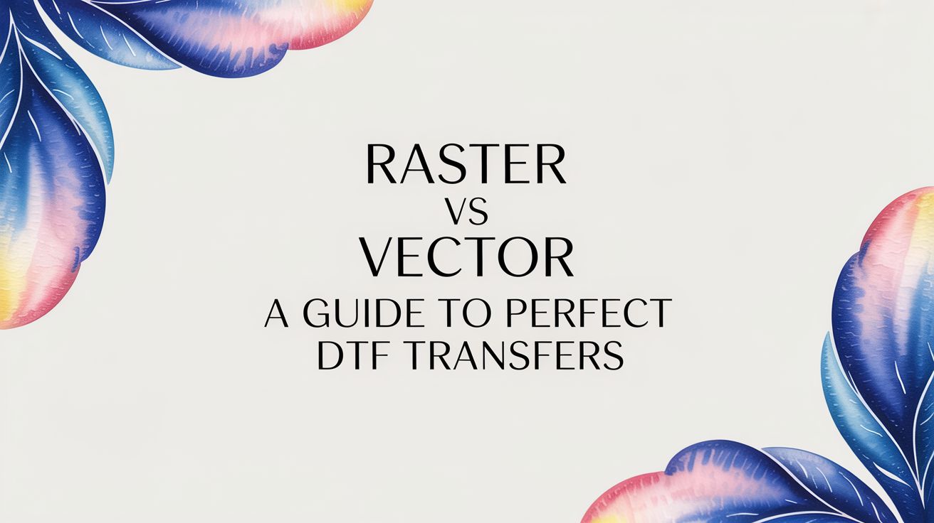 Background Dtf Raster Raster vs Vector A Guide to Perfect DTF Transfers