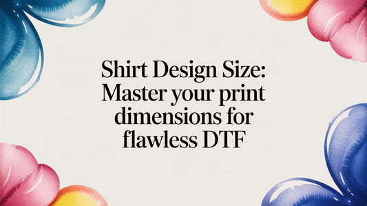 Shirt Design Size: Master Your Print Dimensions for Flawless DTF