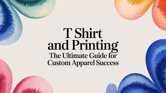 T Shirt And Printing The Ultimate Guide For Custom Apparel Success
