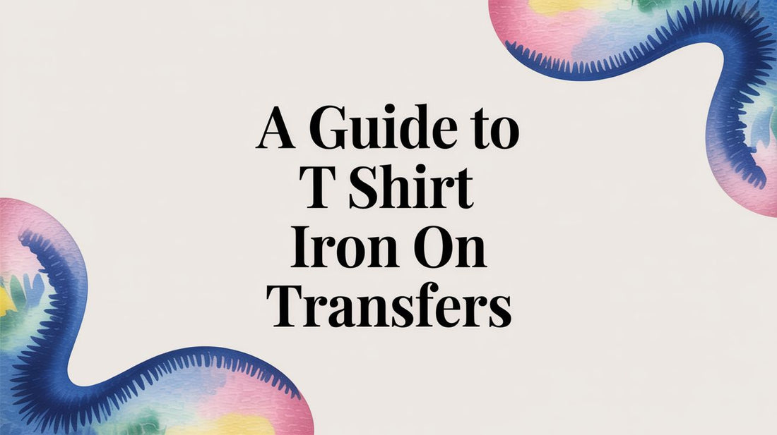 A Guide to T Shirt Iron On Transfers