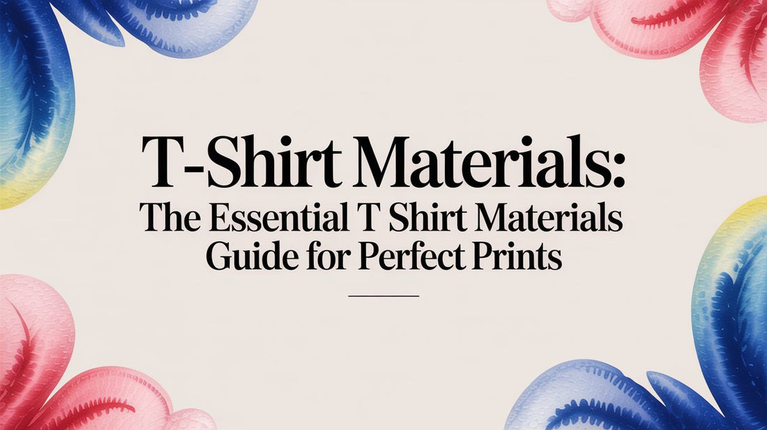 T-Shirt Materials: The Essential t shirt materials Guide for Perfect Prints