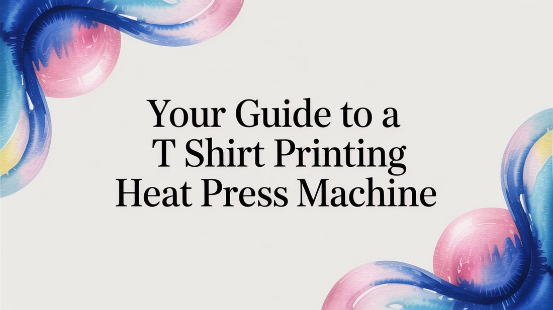 Your Guide to a T Shirt Printing Heat Press Machine