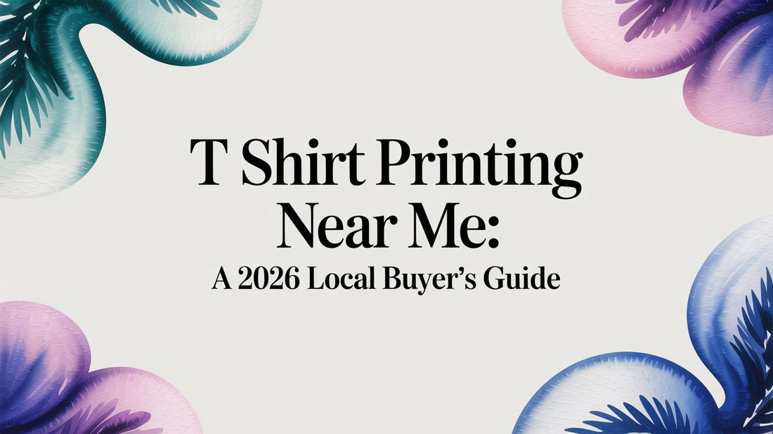 T Shirt Printing Near Me: A 2026 Local Buyer's Guide