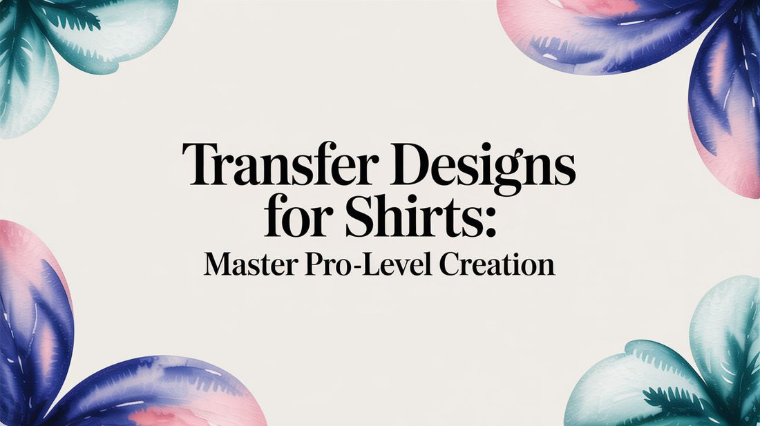Transfer Designs for Shirts: Master Pro-Level Creation