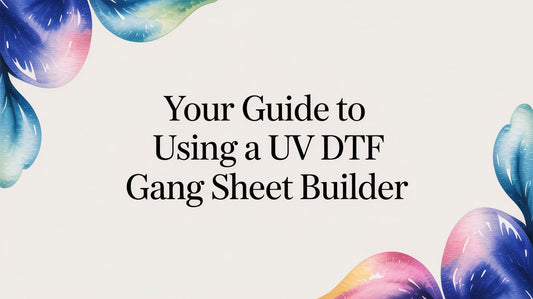 Your Guide to Using a UV DTF Gang Sheet Builder