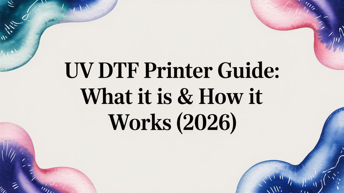UV DTF Printer Guide: What It Is & How It Works (2026)