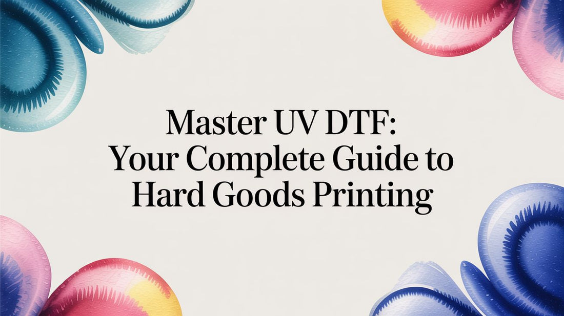 Master UV DTF: Your Complete Guide to Hard Goods Printing