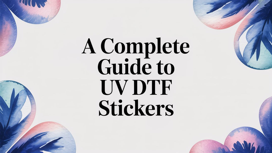 A Complete Guide to UV DTF Stickers