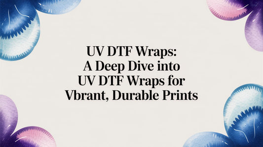 Uv DTF Wraps: A Deep Dive into uv dtf wraps for vibrant, durable prints