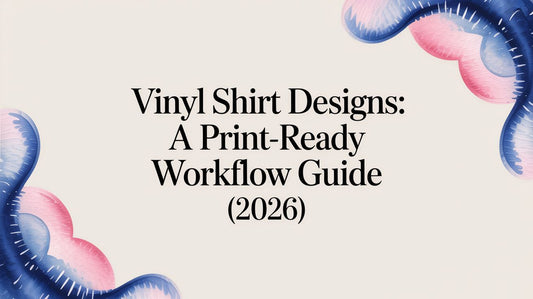 Vinyl Shirt Designs: A Print-Ready Workflow Guide (2026)
